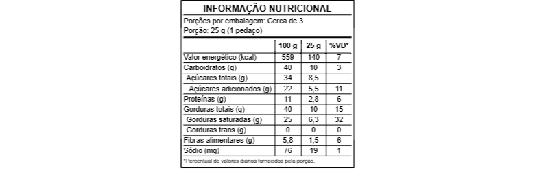 BARRA CHOCOLATE DARK MILK 52% ESPIRITO SANTO 80G - Imagem 3