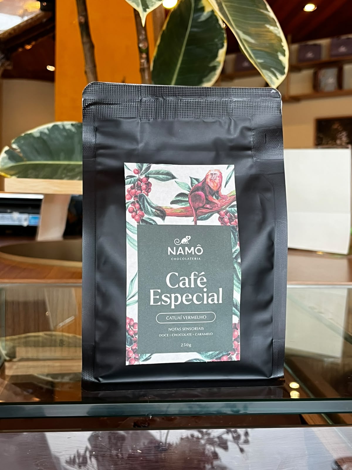 GRÃO DE CAFÉ CATUAÍ VERMELHO 250 gramas