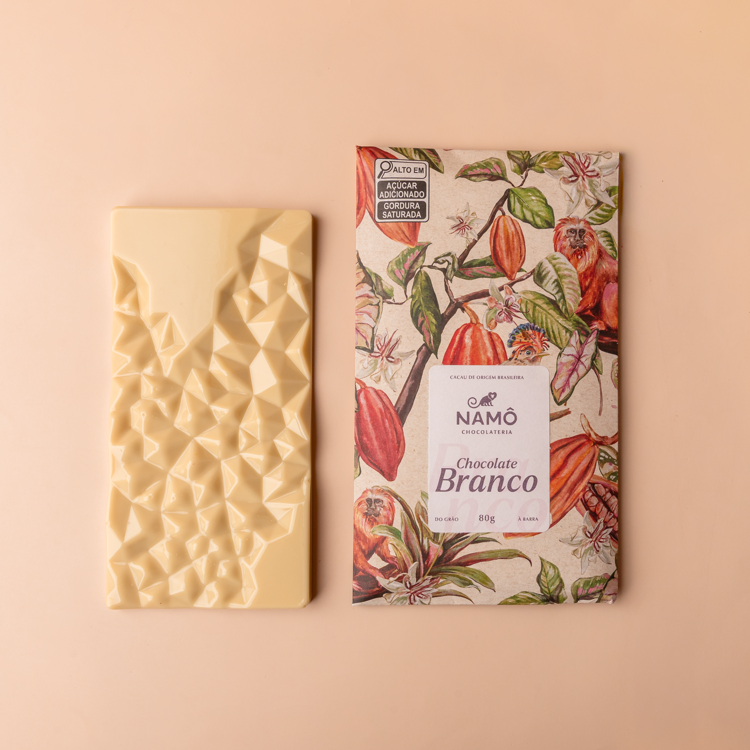 BARRA CHOCOLATE BRANCO 80G